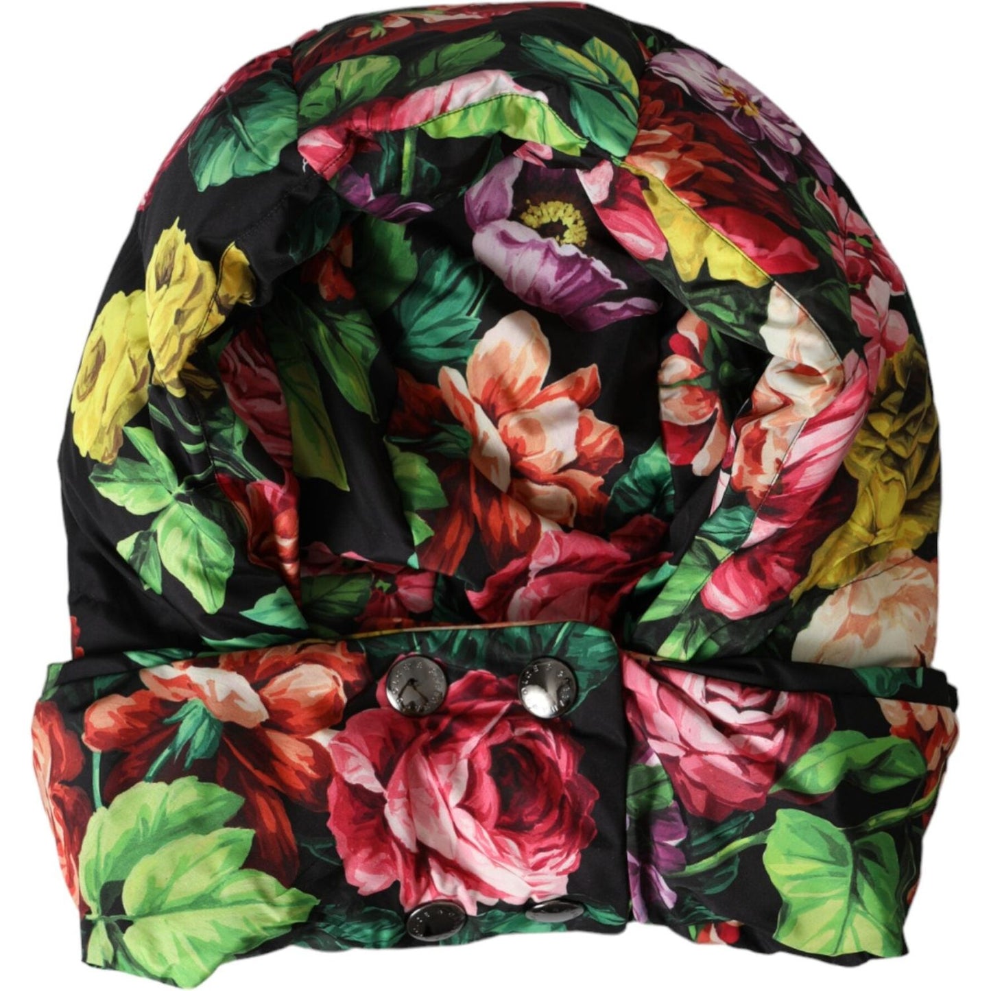 Dolce & Gabbana Hat Multicolor Floral Whole Head Wrap Hat Dolce & Gabbana