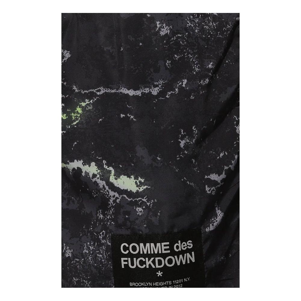 Comme Des Fuckdown Army Polyester Men's Swim Trunks Comme Des Fuckdown