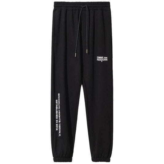 Comme Des Fuckdown Black Cotton Jeans & Pant Comme Des Fuckdown