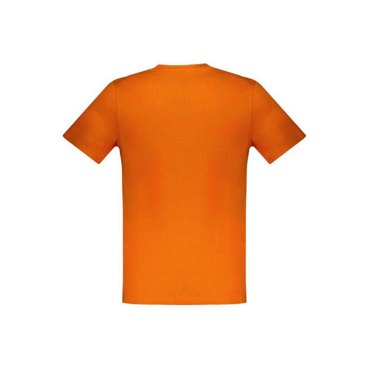 Harmont & Blaine Orange Cotton T-Shirt Harmont & Blaine