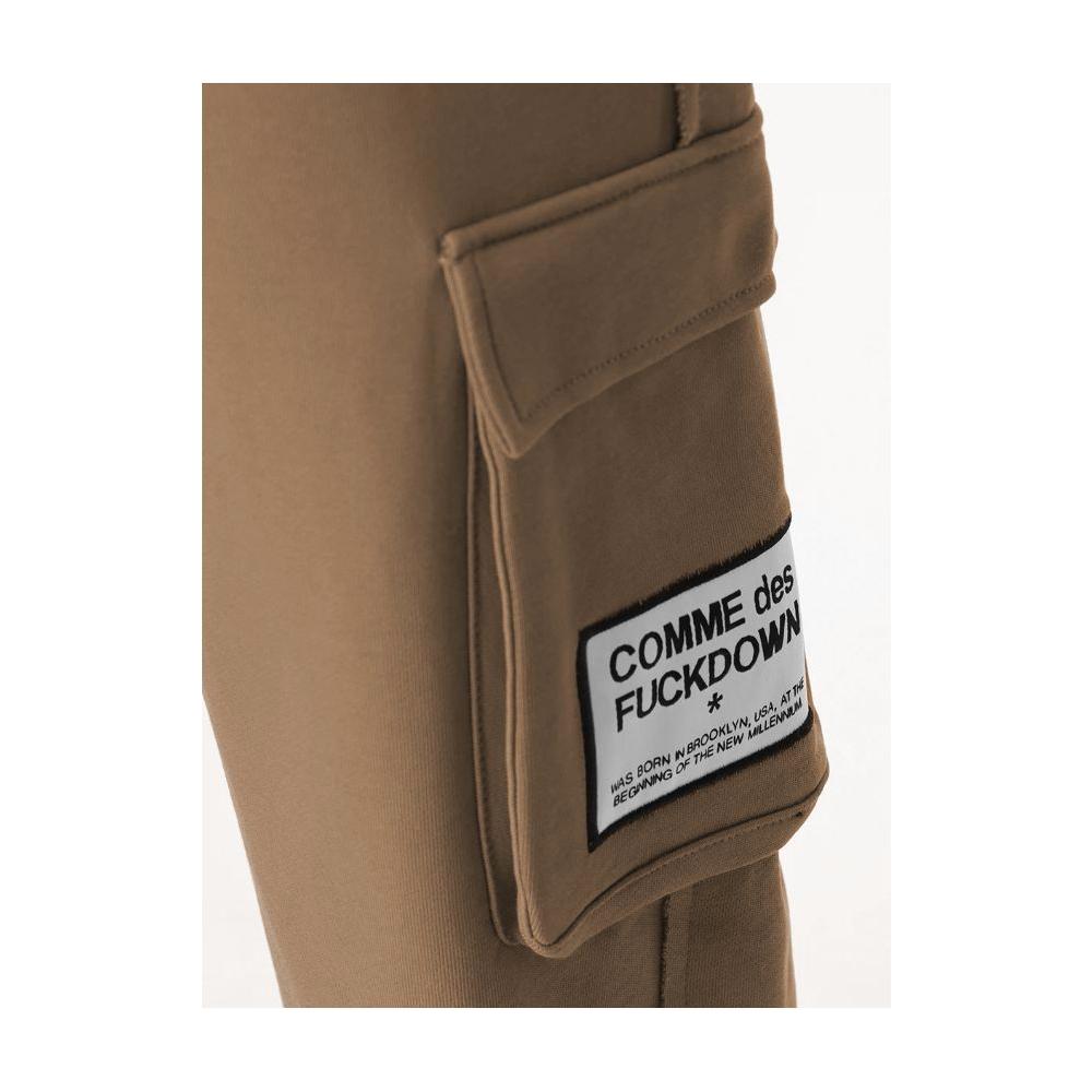 Comme Des Fuckdown Brown Cotton Jeans & Pant Comme Des Fuckdown