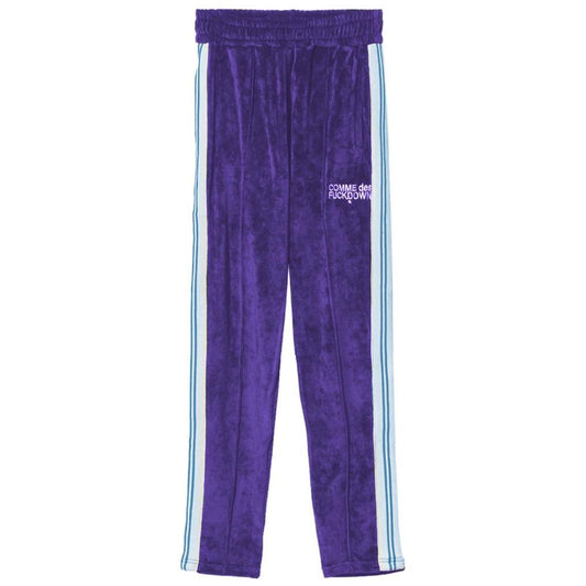 Purple Polyester Jeans & Pant