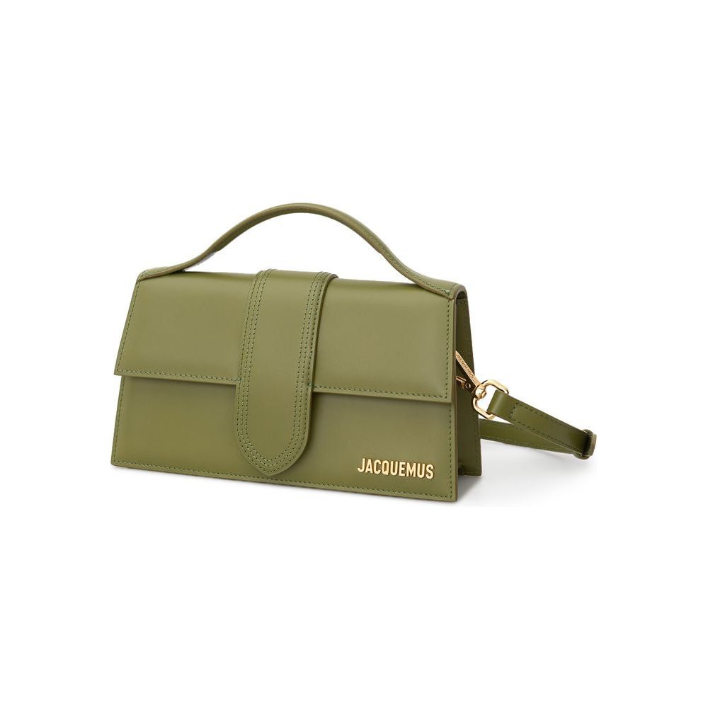 Jacquemus Green Leather Shoulder Bag Jacquemus