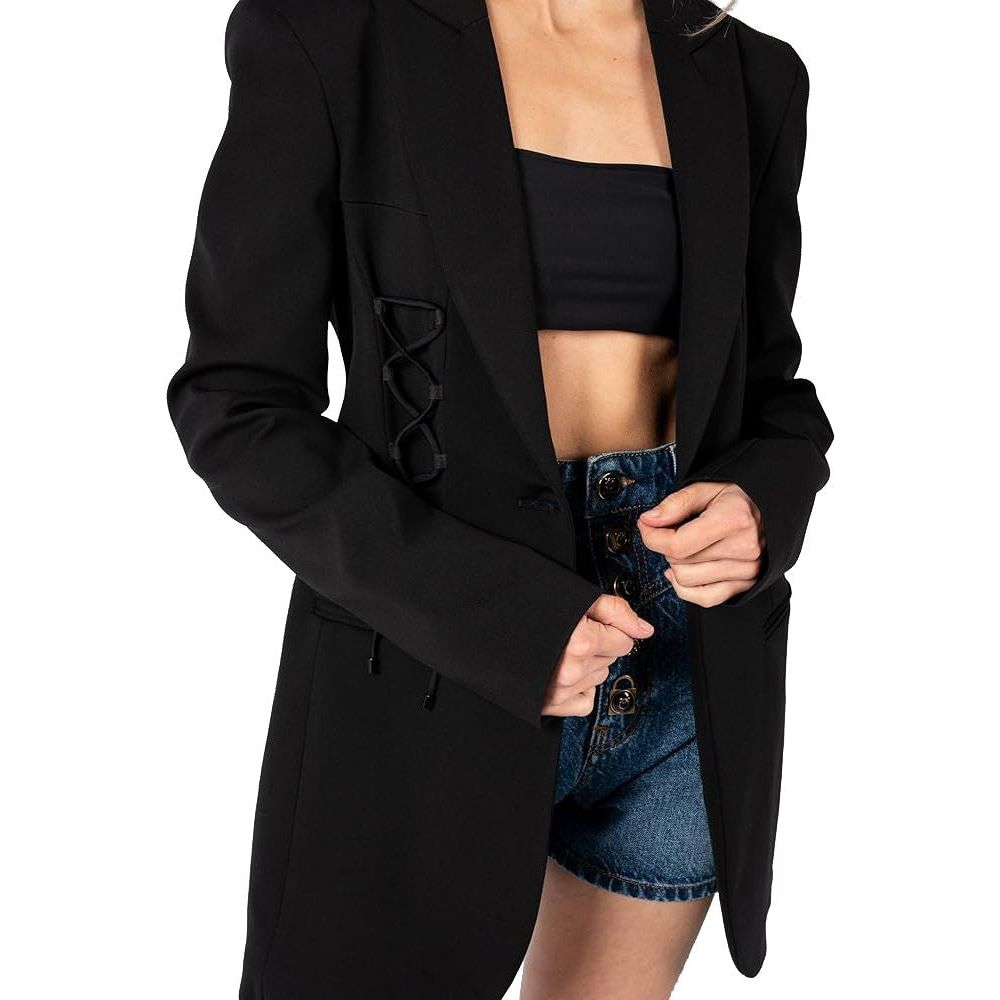 PINKO Black Viscose Suits & Blazer PINKO