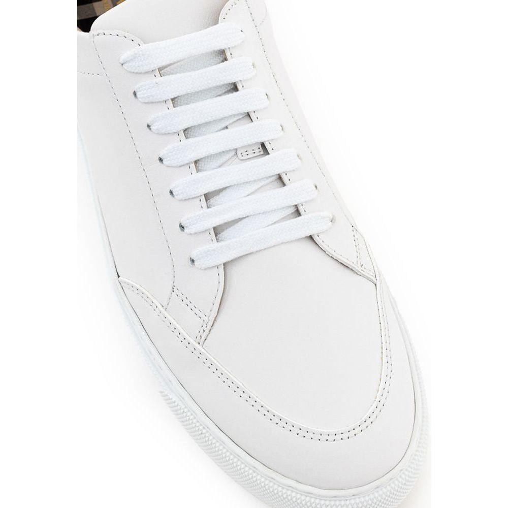 Burberry White Leather Sneaker Burberry