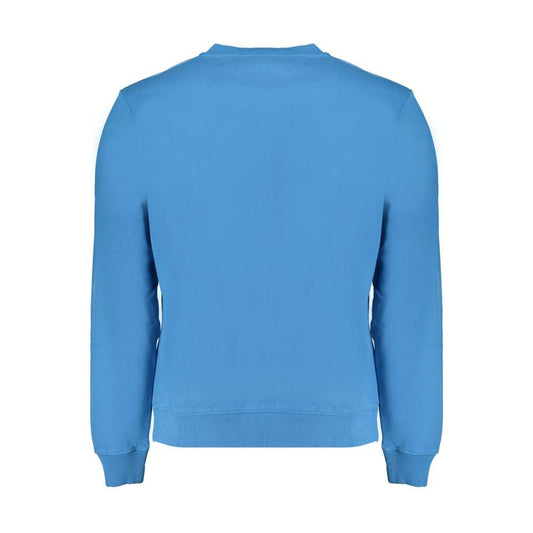 Napapijri Blue Cotton Sweater Napapijri