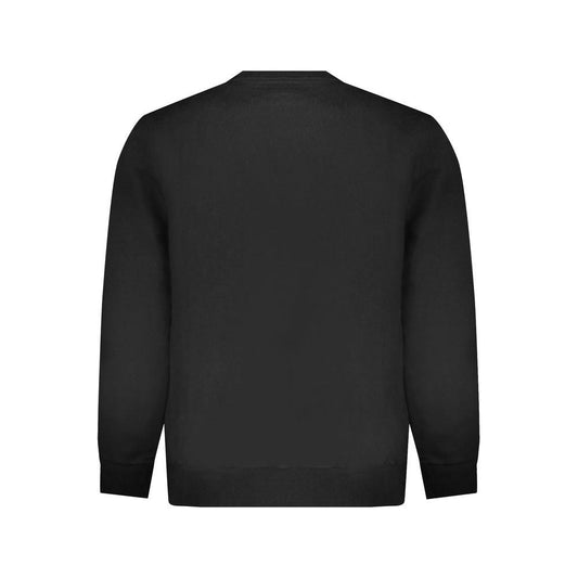 Napapijri Black Cotton Sweater Napapijri