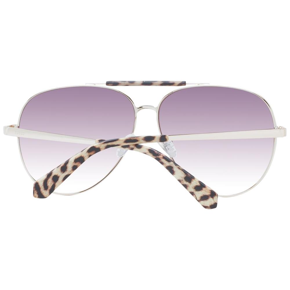 Guess Gold Unisex Sunglasses