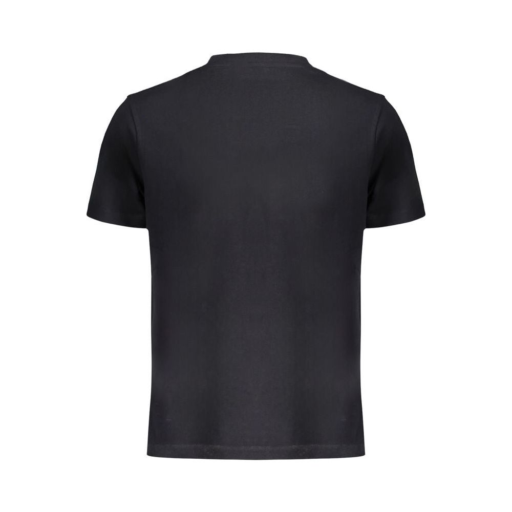 Napapijri Black Cotton T-Shirt Napapijri