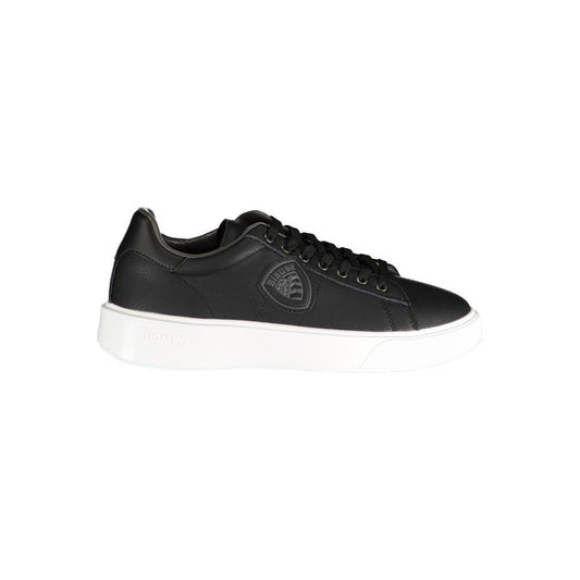 Blauer Black Polyester Sneaker Blauer