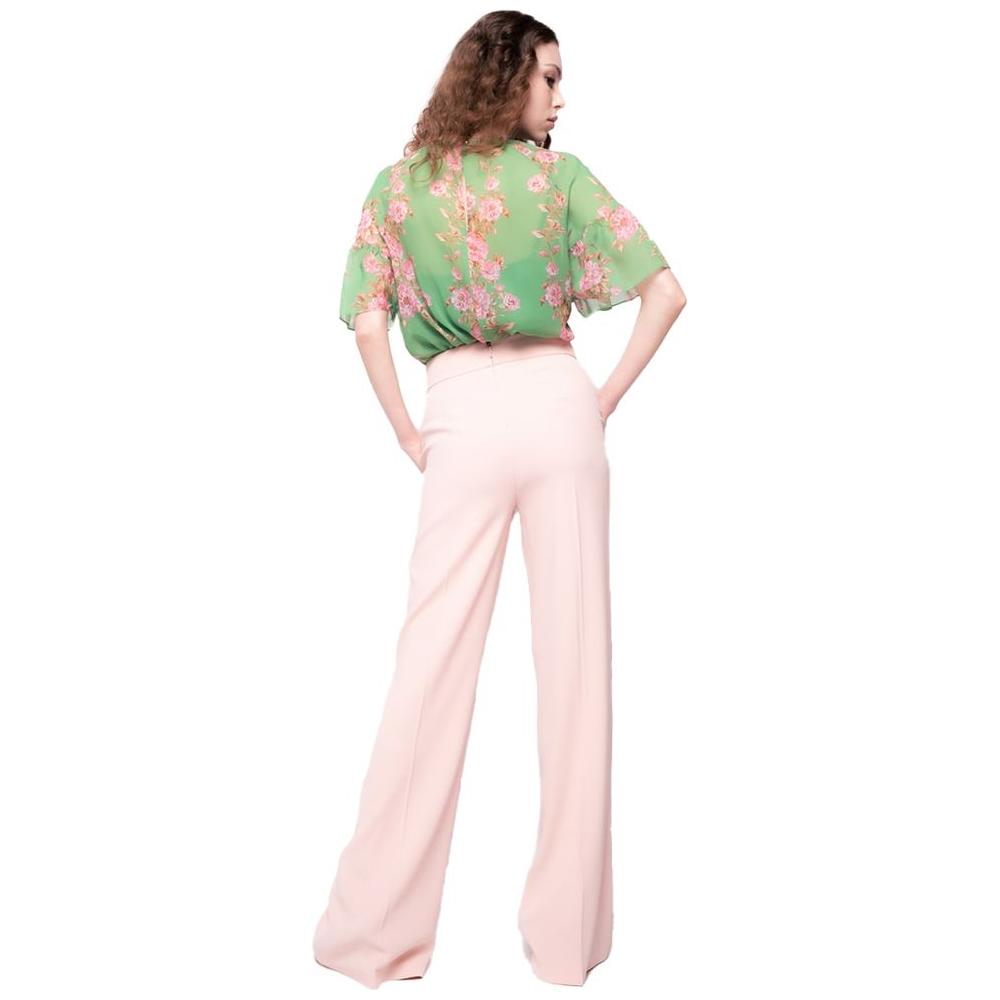 PINKO Pink Polyester Jeans & Pant PINKO