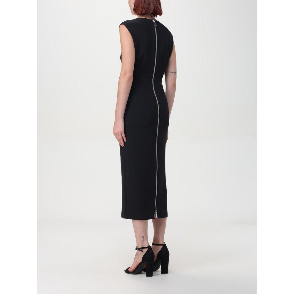 PINKO Black Viscose Dress PINKO