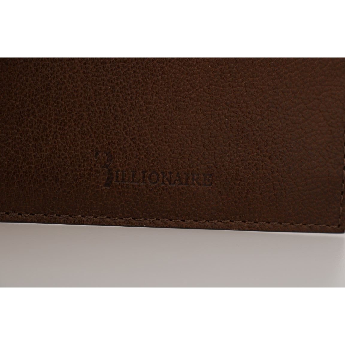 Billionaire Italian Couture Elegant Leather Men's Wallet in Brown Wallet Billionaire Italian Couture