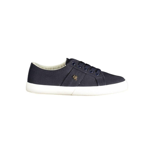 Ralph Lauren Blue Cotton Sneaker Ralph Lauren