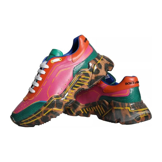 Dolce & Gabbana Multicolor Daymaster Low Top Sneakers Shoes Dolce & Gabbana