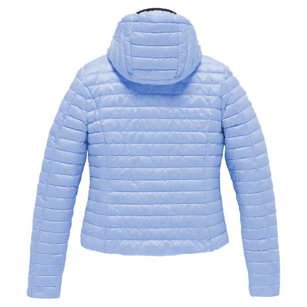 Refrigiwear Light Blue Polyamide Jackets & Coat Refrigiwear