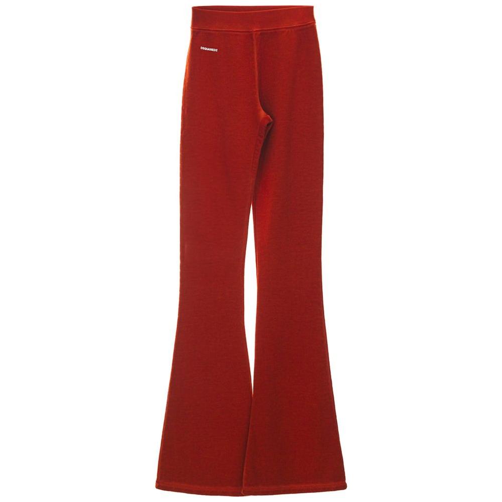 Dsquared² Red Cotton Jeans & Pant Dsquared²