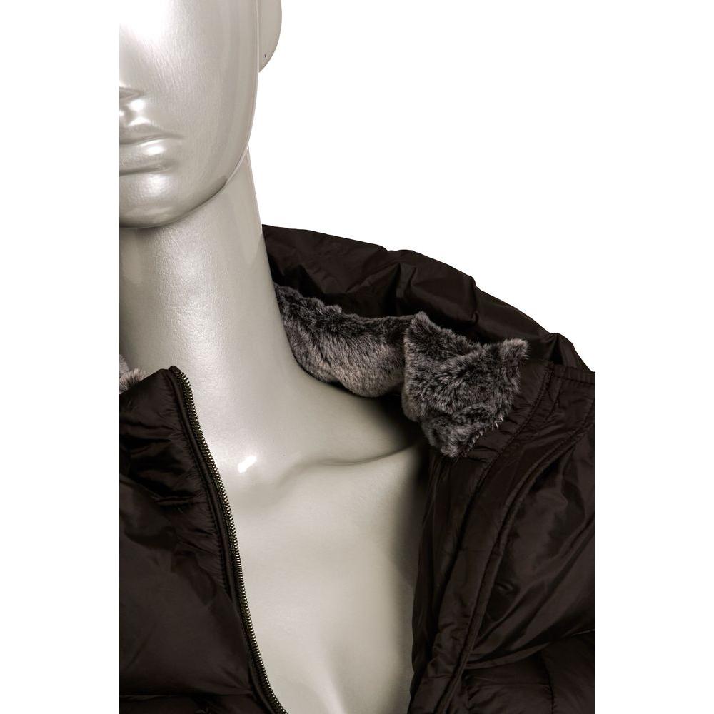 Baldinini Trend Black Polyester Women Jacket Baldinini Trend