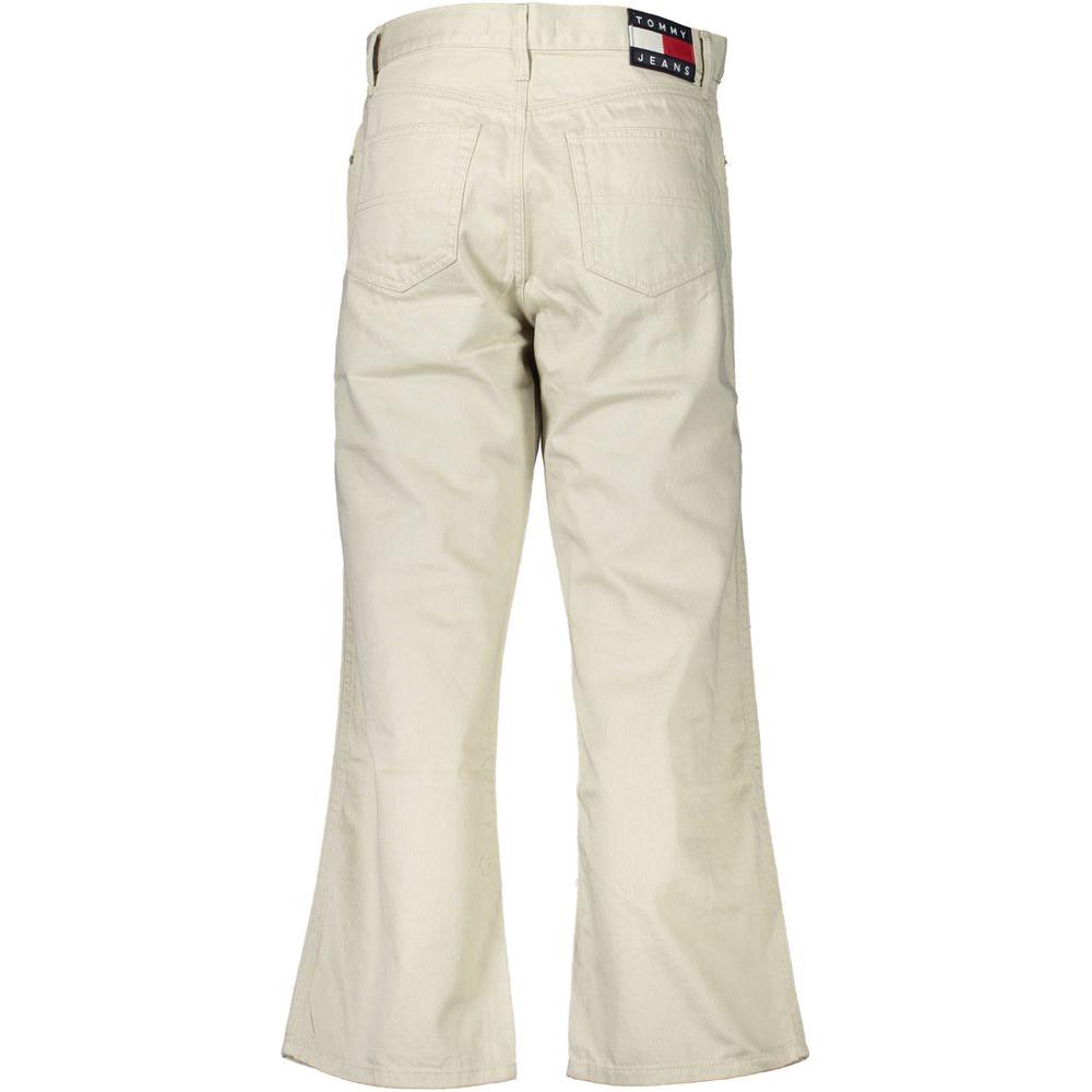 Tommy Hilfiger Beige Cotton Jeans & Pant Tommy Hilfiger