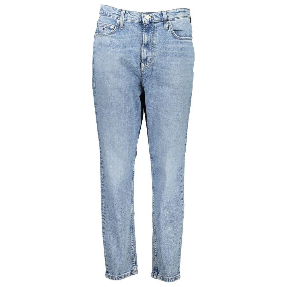 Tommy Hilfiger Light Blue Cotton Jeans & Pant Tommy Hilfiger