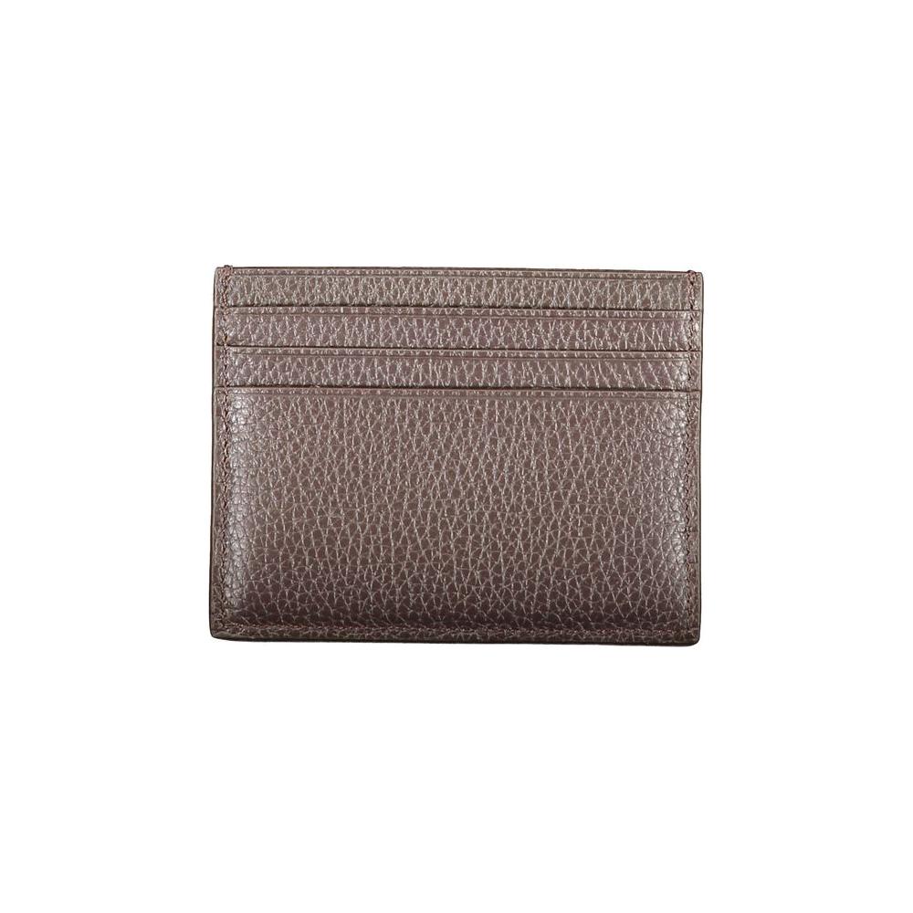 Calvin Klein Brown Leather Wallet Calvin Klein