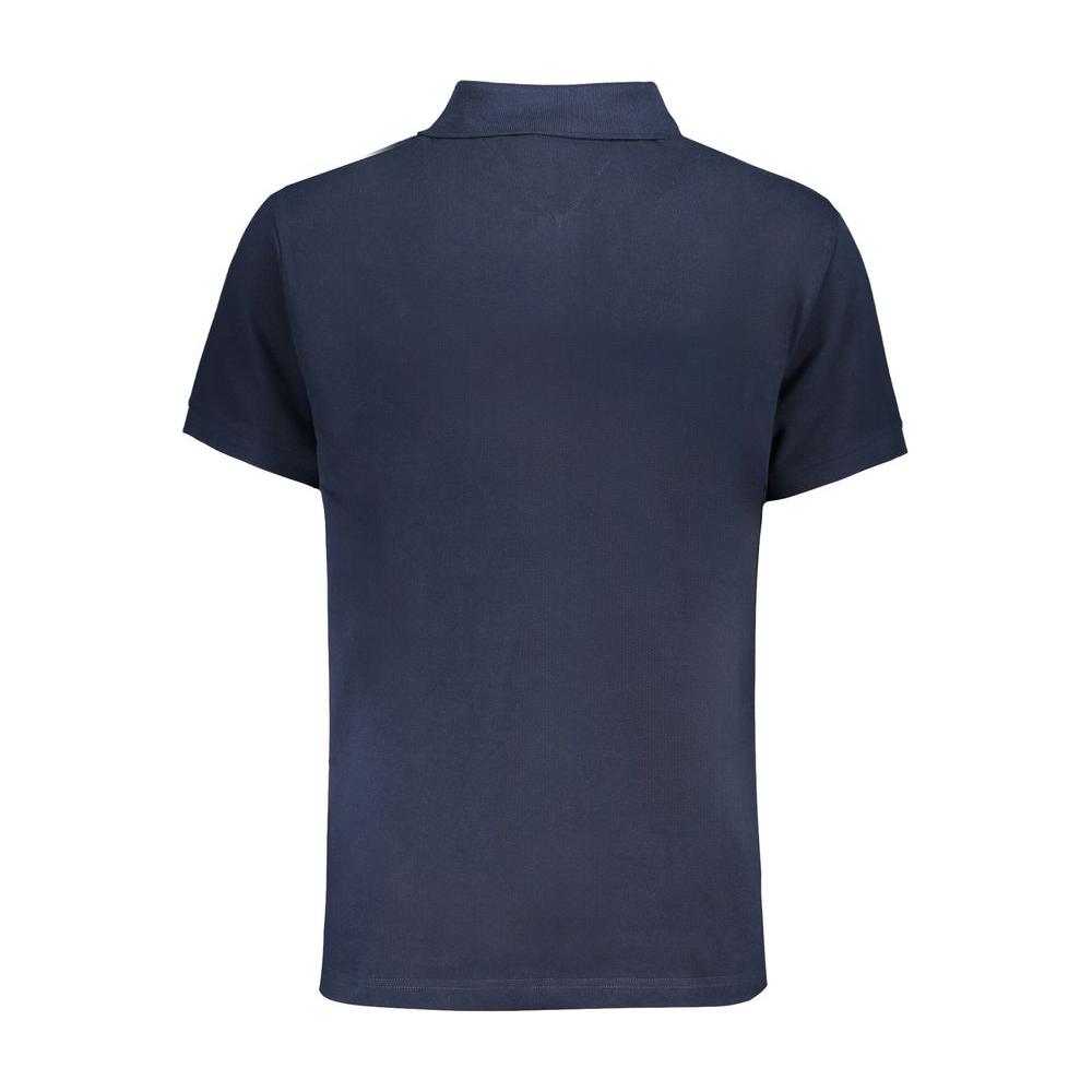 Tommy Hilfiger Blue Cotton Polo Shirt Tommy Hilfiger