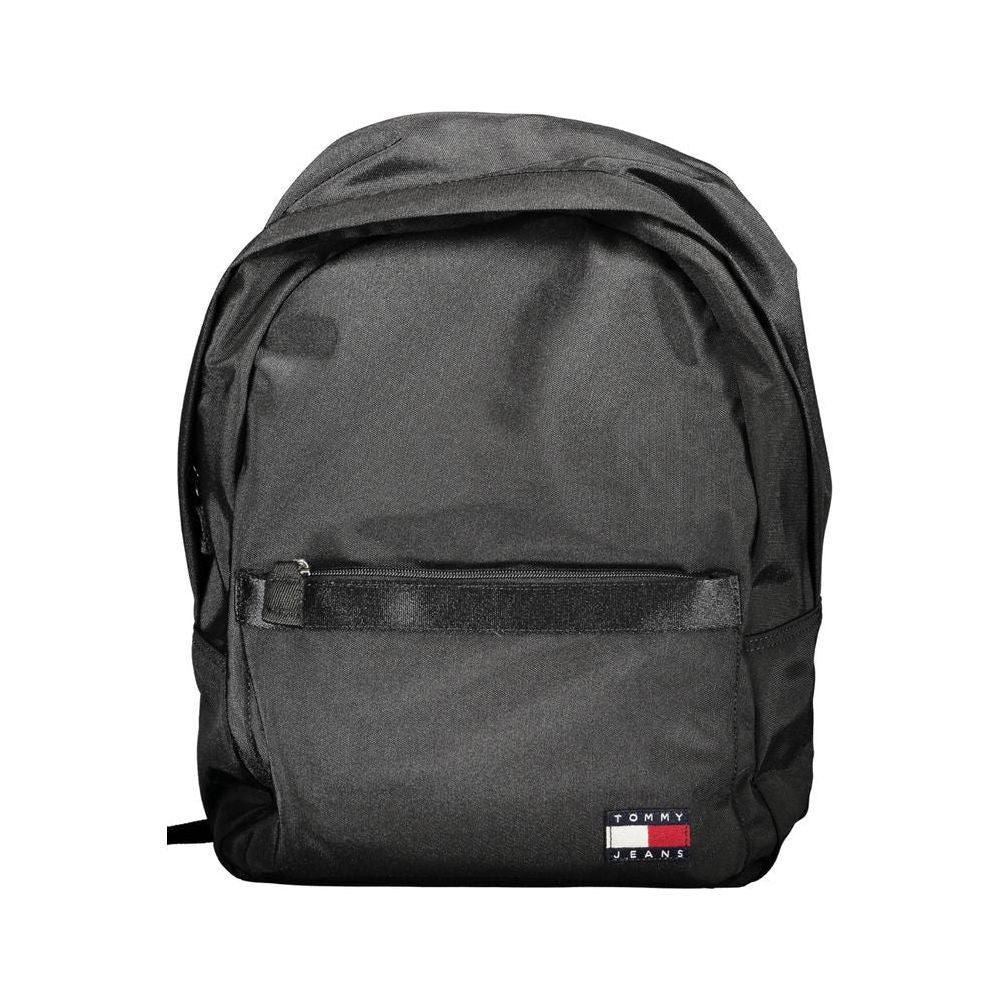 Tommy Hilfiger Black Polyester Backpack Tommy Hilfiger