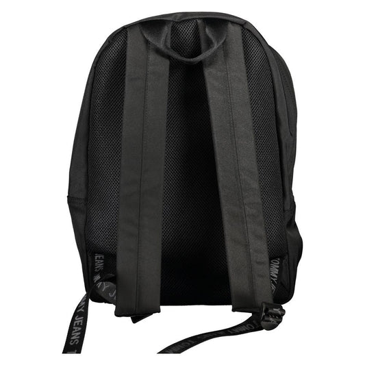 Tommy Hilfiger Black Polyester Backpack Tommy Hilfiger