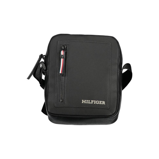 Tommy Hilfiger Black Polyethylene Shoulder Bag Tommy Hilfiger