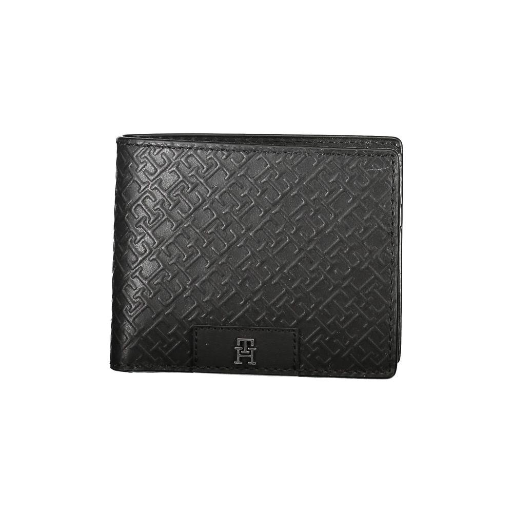 Tommy Hilfiger Black Leather Wallet Tommy Hilfiger