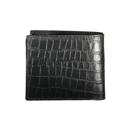 Tommy Hilfiger Black Leather Wallet Tommy Hilfiger