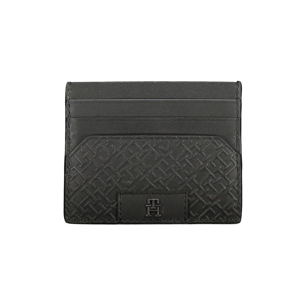 Tommy Hilfiger Black Leather Wallet Tommy Hilfiger