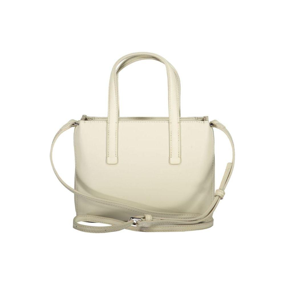 Calvin Klein Beige Polyester Handbag Calvin Klein