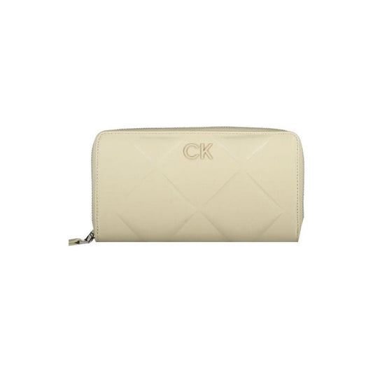 Calvin Klein Beige Polyester Wallet