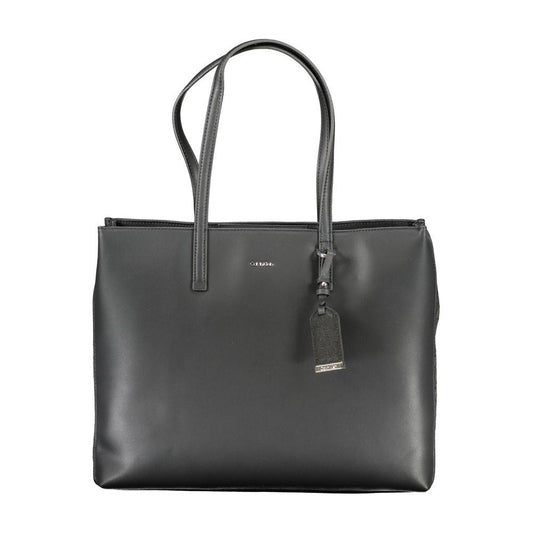 Calvin Klein Black Polyester Handbag Calvin Klein