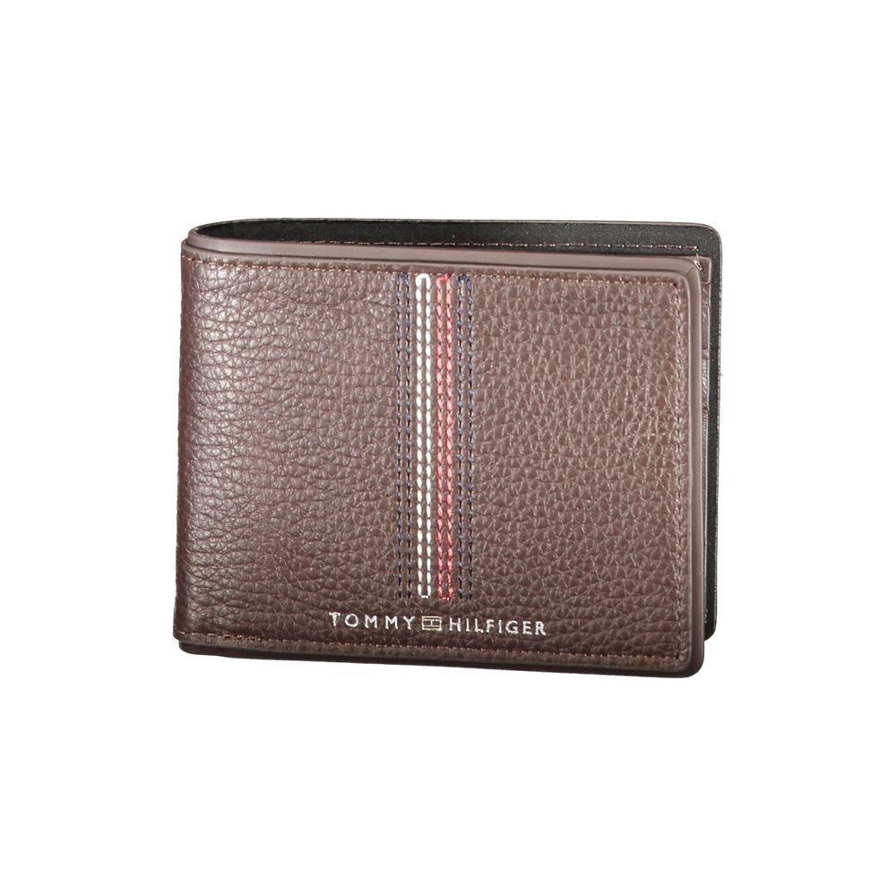 Tommy Hilfiger Brown Leather Wallet Tommy Hilfiger