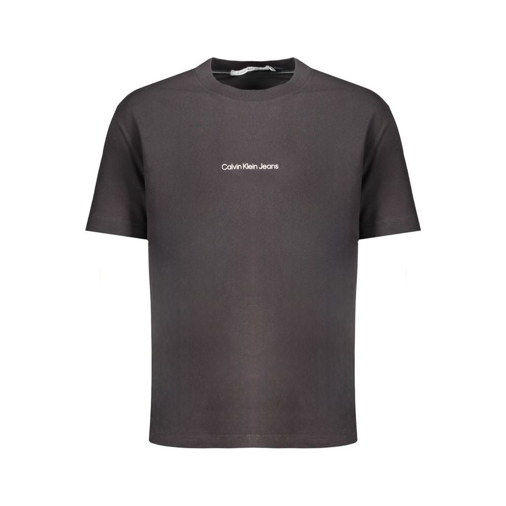 Calvin Klein Black Cotton T-Shirt Calvin Klein