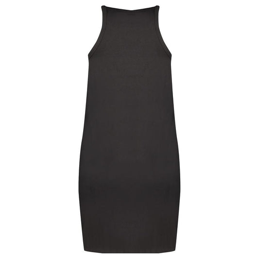 Calvin Klein Black Cotton Dress Calvin Klein