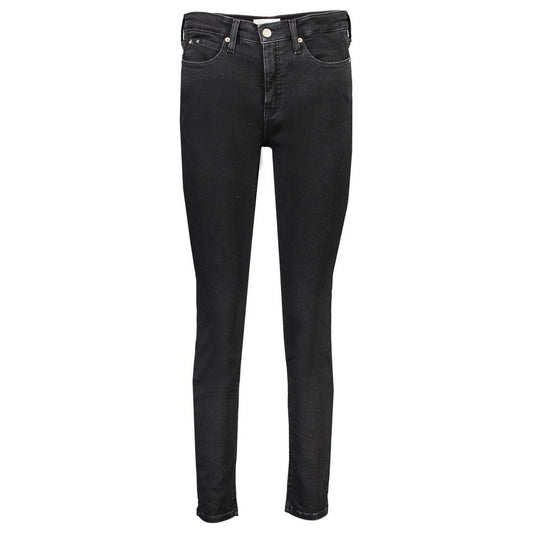 Calvin Klein Black Cotton Jeans & Pant Calvin Klein