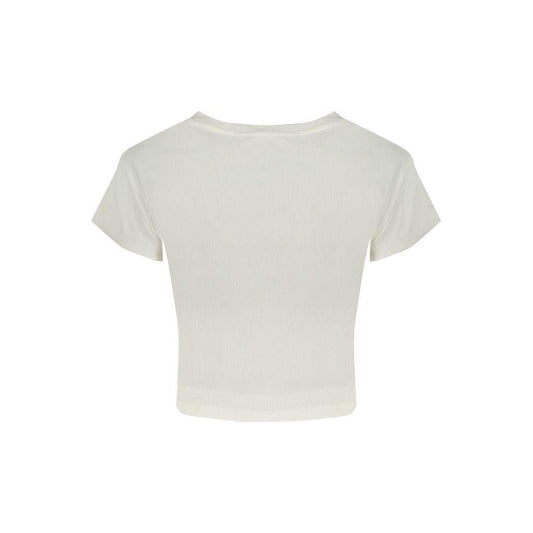 Calvin Klein White Cotton Tops & T-Shirt Calvin Klein