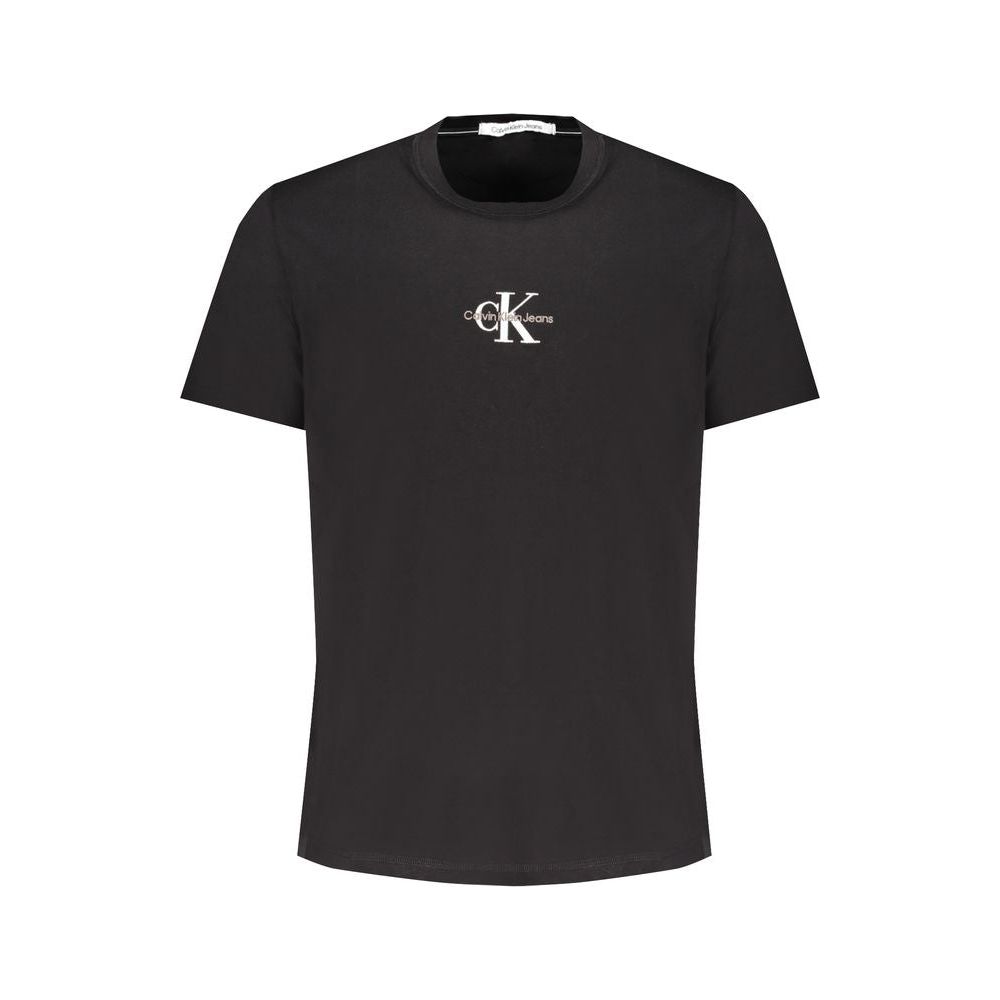 Calvin Klein Black Cotton T-Shirt Calvin Klein