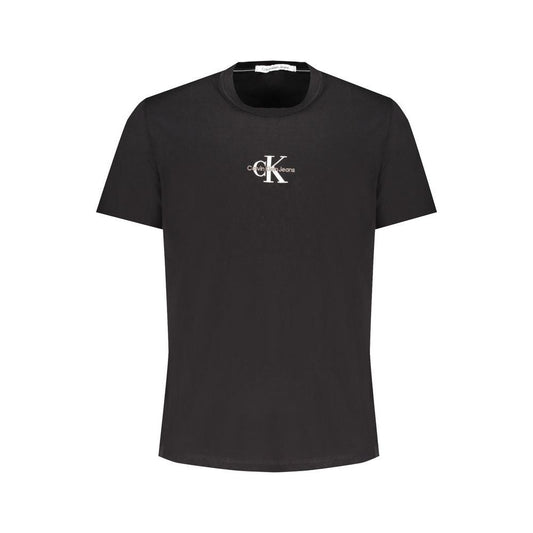 Calvin Klein Black Cotton T-Shirt Calvin Klein