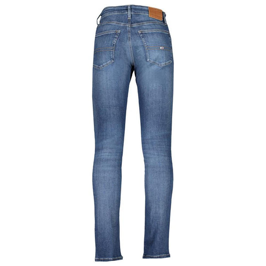 Tommy Hilfiger Blue Cotton Jeans & Pant Tommy Hilfiger