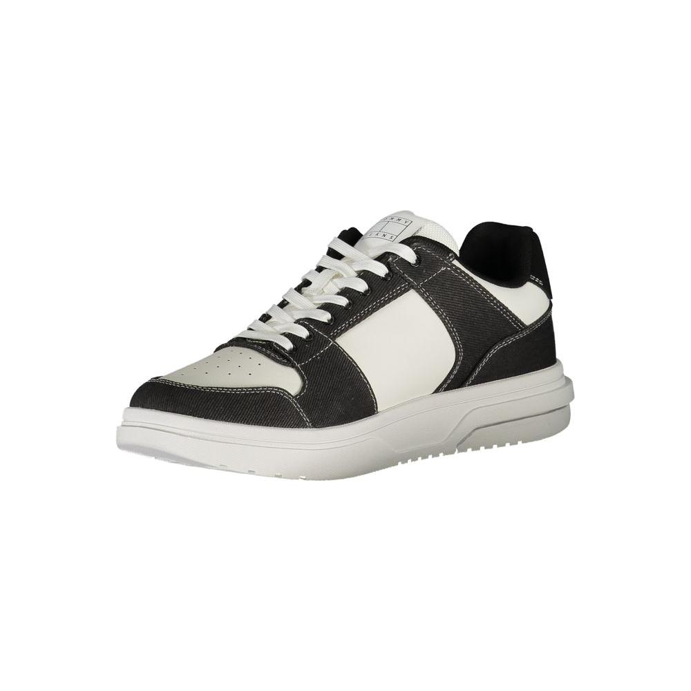 Tommy Hilfiger Black Polyester Sneaker Tommy Hilfiger