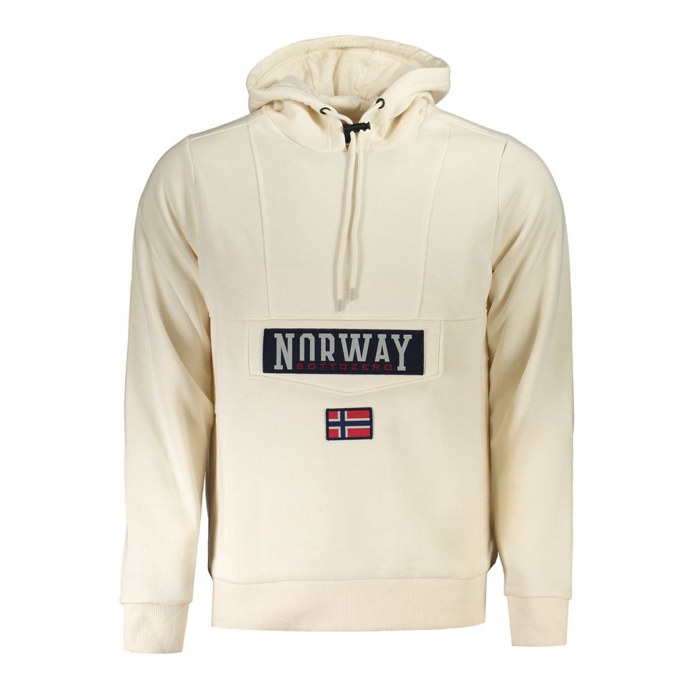 Norway 1963 Beige Cotton Men Sweater Norway 1963