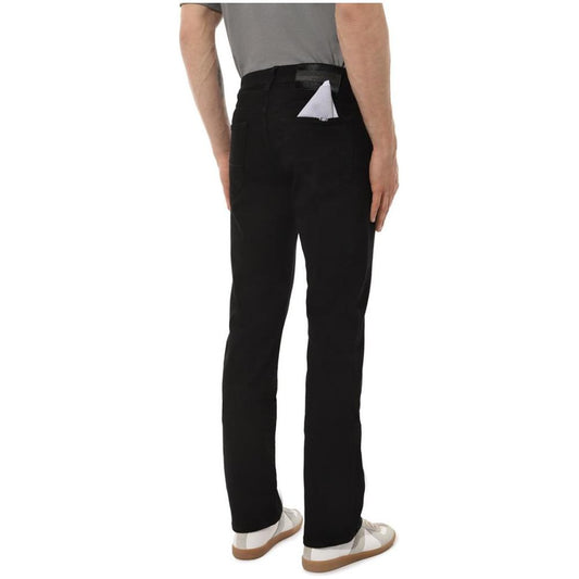 Jacob Cohen Black Cotton Jeans & Pant Jacob Cohen