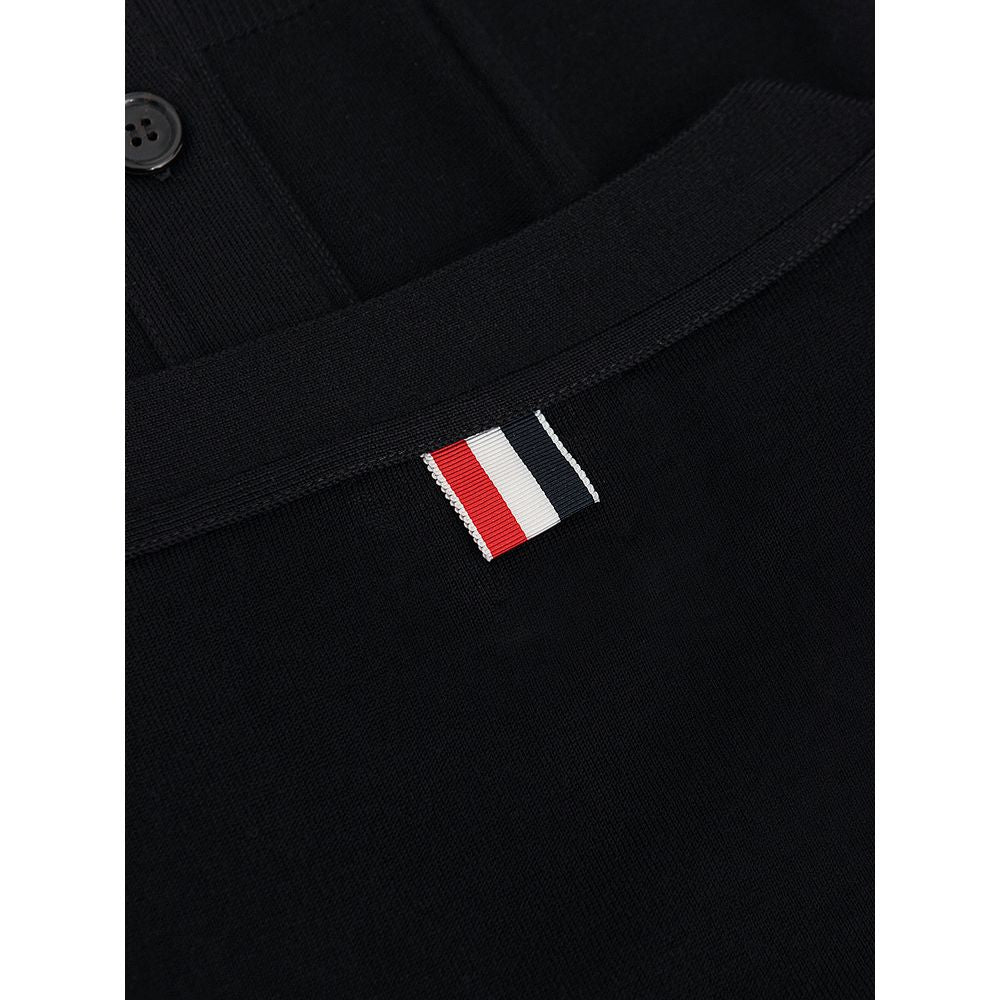 Thom Browne Black Wool Cardigan Thom Browne