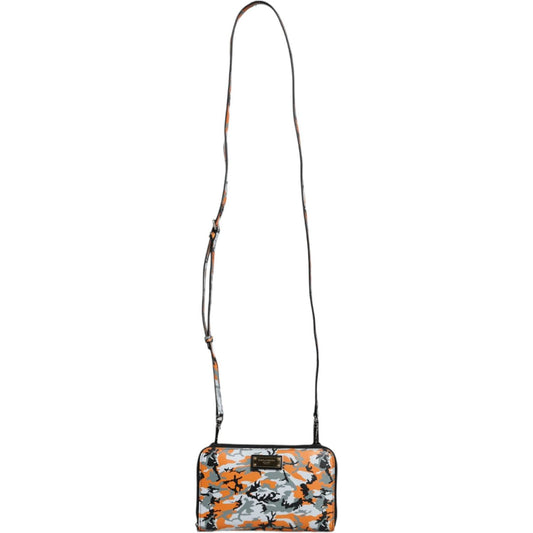 Dolce & Gabbana Multicolor Camouflage Leather Purse Cross Body Bag Dolce & Gabbana