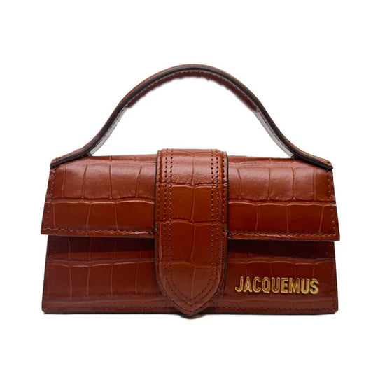 Jacquemus Brown Leather Crossbody Bag Jacquemus