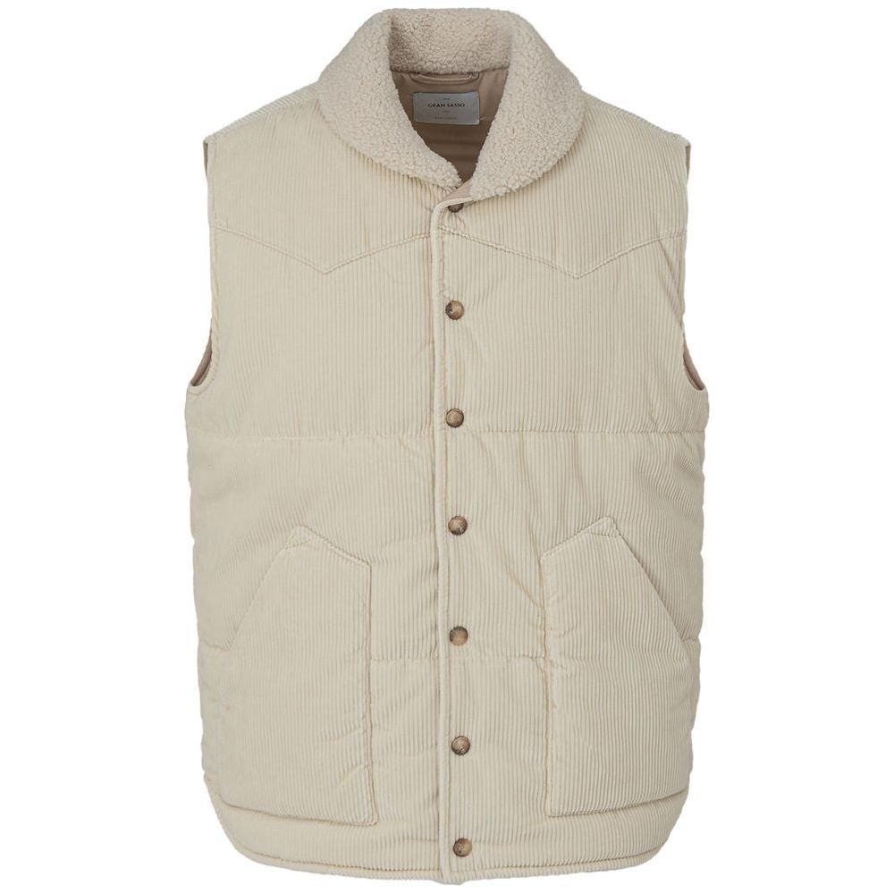 Gran Sasso White Cotton Jacket Gran Sasso